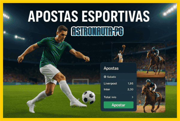 ASTRONAUTAPG Esporte - Apostas Esportivas com Odds Altas